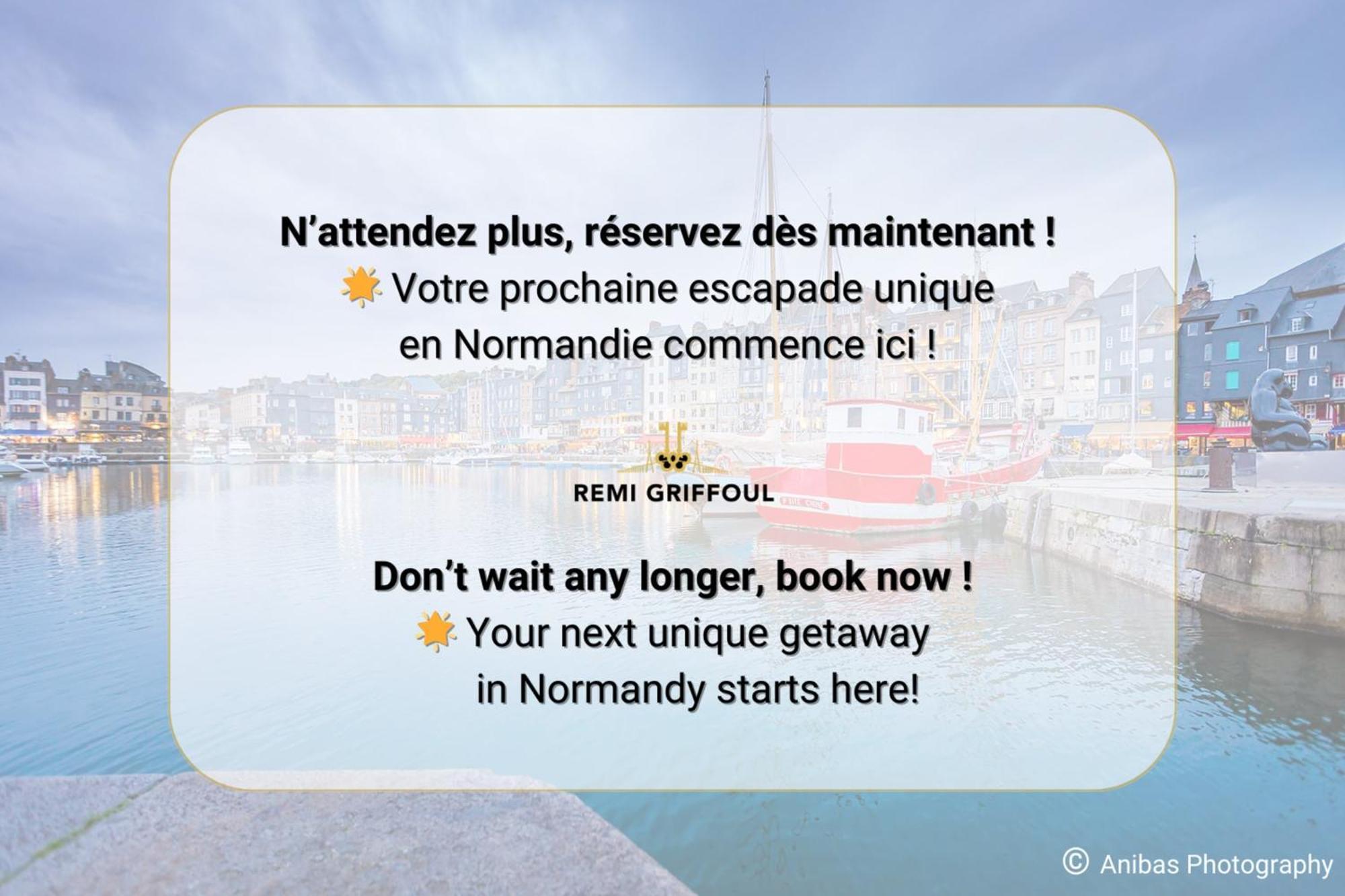 La Symphonie Elevator Honfleur City Center 2 Guests Bagian luar foto